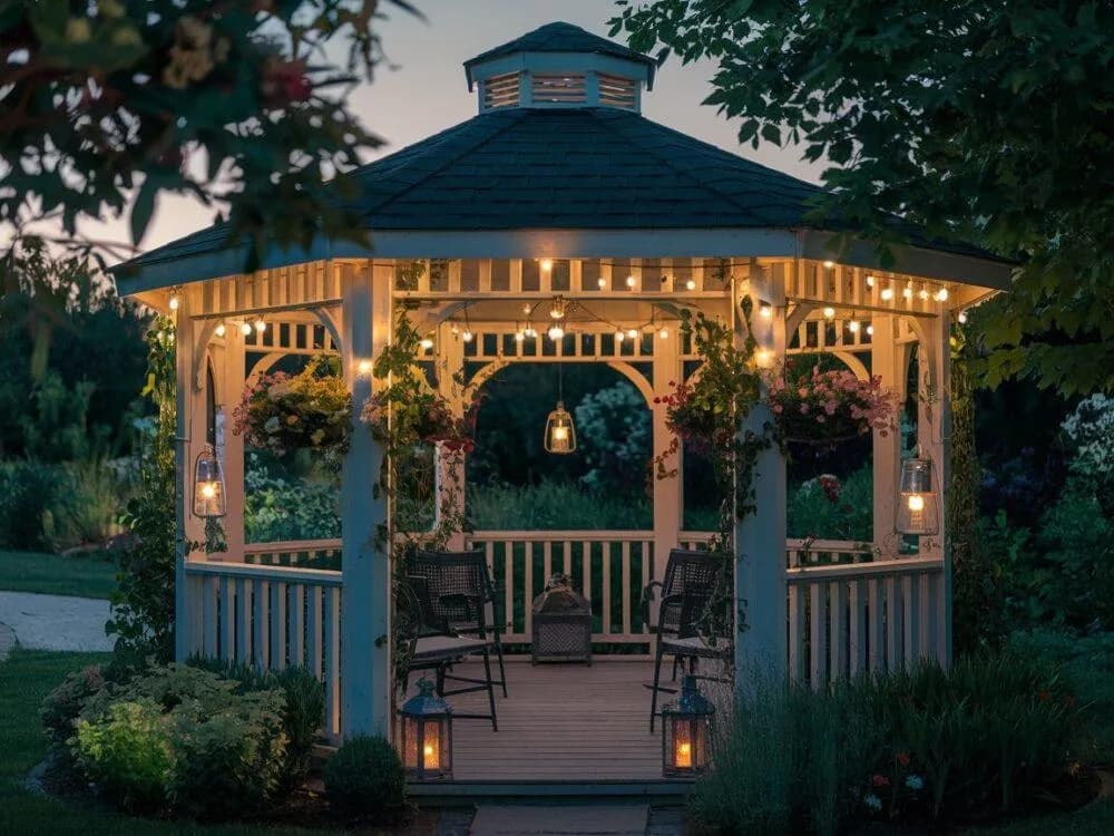 Jak wybrać idealne oświetlenie do altany – porady i najlepsze rozwiązania